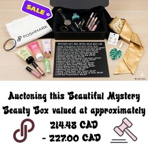 March 12th Live Show Mystery Beauty Box Auction! 🤗🌹🌺